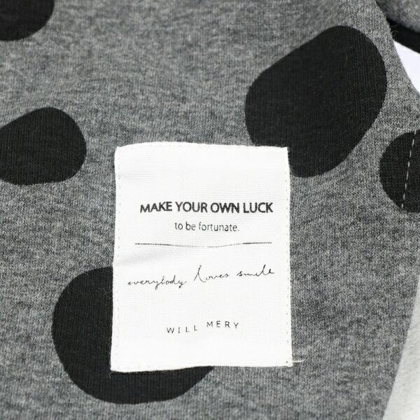 ●50％OFFセール●ラスト1点●ウィルメリー　Will Mery　爆温裏起毛裏シャギードット柄ワンピース  （110cm）/丸高衣料　半額 | Will Mery | 06