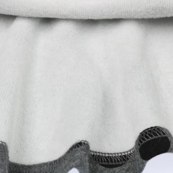 ●50％OFFセール●ラスト1点●ウィルメリー　Will Mery　爆温裏起毛裏シャギードット柄ワンピース  （110cm）/丸高衣料　半額 | Will Mery | 07