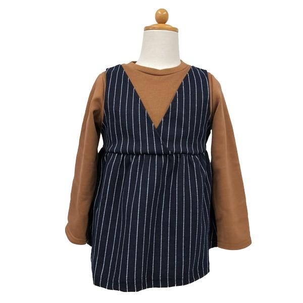 ●50％OFFセール●ウィルメリー　Will Mery　ジャンスカ風チュニックトレーナー（80-140）/丸高衣料　アウトレット | Will Mery | 01