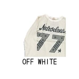 ニードルワーク（NEEDL WORK）OFFICIAL TEAM　Maraelous 77 T-SHIRTS　長袖Tシャツ　ロンT（100cm・110cm・120cm・130cm・140cm） | OFFICIAL TEAM | 02