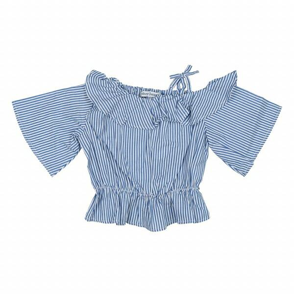 ●50％OFFセール●ドンキージョシー　Donkey Jossy　ワンショルダーブラウス （80・90・100・110・120・130）　アウトレット | DONKEY JOSSY | 02