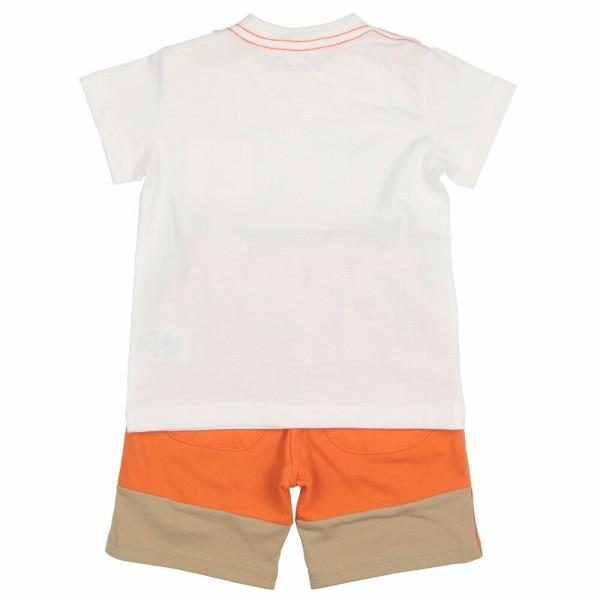 ●40％OFFセール●LB CLUB　エルビークラブ　無地半袖Tシャツ・配色ハーフパンツセット セットアップ（80-130）/丸高衣料　アウトレット | LB CLUB | 03