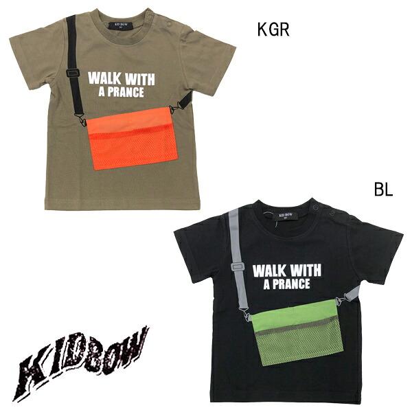 ●40％OFFセール●キッドバウ　KIDBOW　接触冷感　サコッシュ　フェイク　半袖Tシャツ（80・90・100・110）/丸高衣料　アウトレット | LITTLE BEAR CLUB