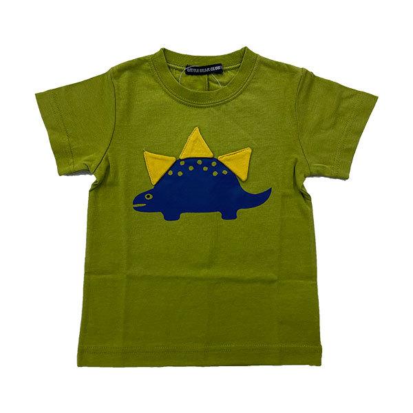 ●40％OFFセール●リトルベアークラブ　Little Bear Club　恐竜仕掛け半袖Ｔシャツ /丸高衣料(100・110・120）アウトレット | LITTLE BEAR CLUB | 04