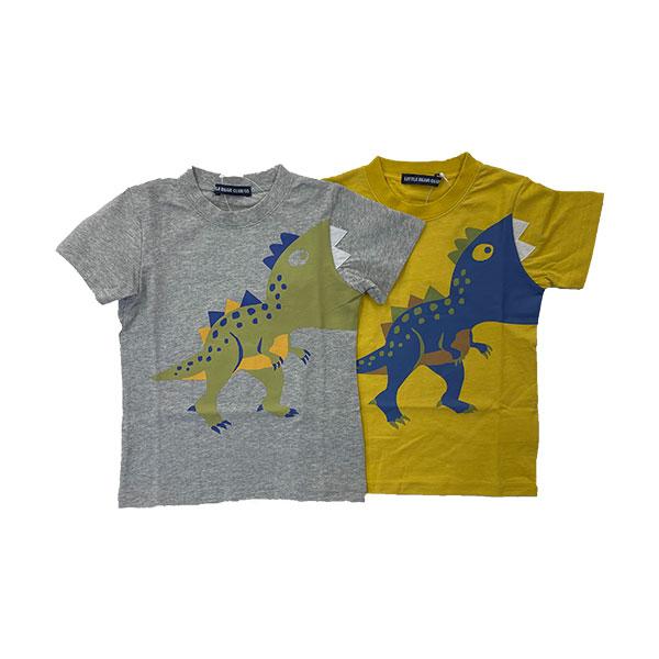●40％OFFセール●リトルベアークラブ　Little Bear Club　向かって恐竜半袖Tシャツ /丸高衣料(100・110・120）　アウトレット | LITTLE BEAR CLUB
