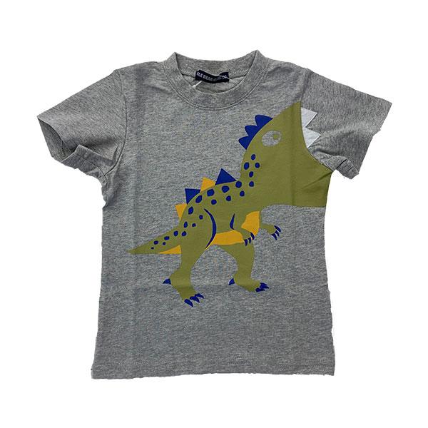 ●40％OFFセール●リトルベアークラブ　Little Bear Club　向かって恐竜半袖Tシャツ /丸高衣料(100・110・120）　アウトレット | LITTLE BEAR CLUB | 01