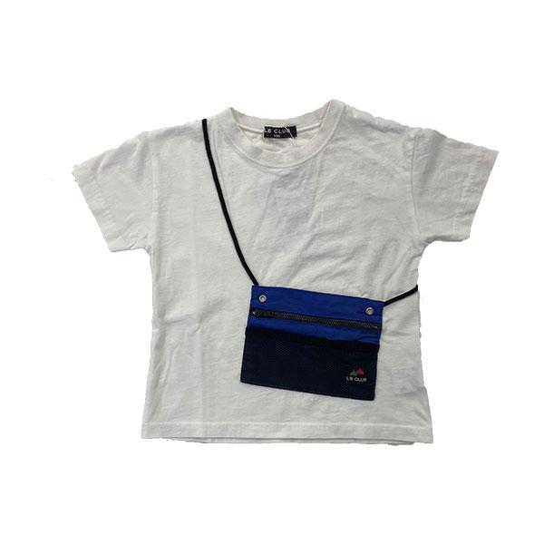 ●50％OFFセール●LB CLUB　エルビークラブ　サコッシュ半袖Ｔシャツ /丸高衣料(100・110・120・130）　アウトレット | LB CLUB | 01