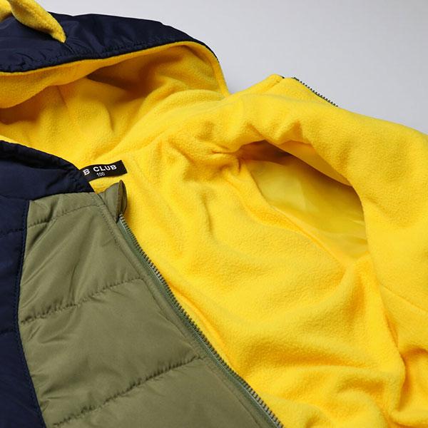 ●40％OFFセール●LB CLUB　エルビークラブ　背びれ付き中綿ジャケット(90cm）アウトレット 子ども服 恐竜 | LB CLUB | 05