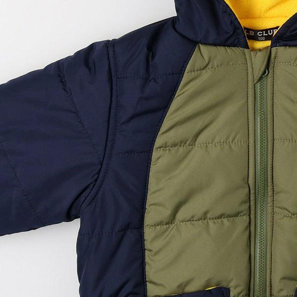 ●40％OFFセール●LB CLUB　エルビークラブ　背びれ付き中綿ジャケット(90cm）アウトレット 子ども服 恐竜 | LB CLUB | 07