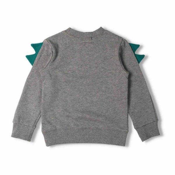 ●50％OFFセール●リトルベアークラブ　Little Bear Club　恐竜背びれ付裏毛トレーナー(80・90・100・110・120・130）　アウトレット | LITTLE BEAR CLUB | 02