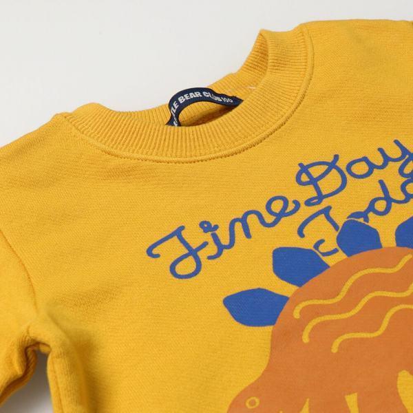 ●50％OFFセール●リトルベアークラブ　Little Bear Club　恐竜背びれ付裏毛トレーナー(80・90・100・110・120・130）　アウトレット | LITTLE BEAR CLUB | 04