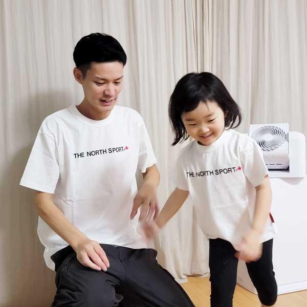 ●50％OFFセール●ザノーススポーツ　THE NORTH SPORT　フロントロゴシンプル　半袖Tシャツ (100・110・120・130・140）アウトレット 半額セール |  | 12