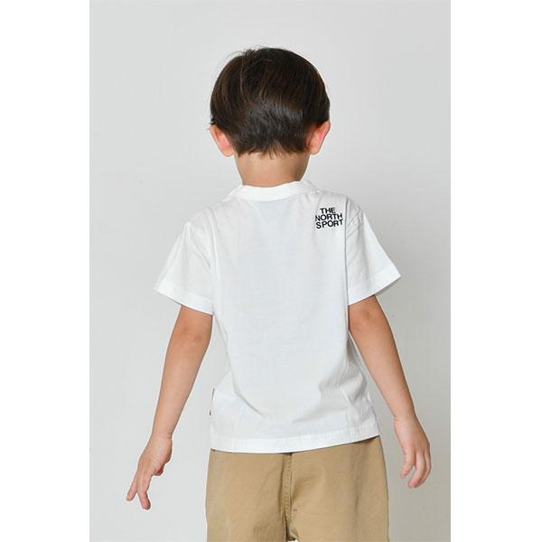 ●50％OFFセール●ザノーススポーツ　THE NORTH SPORT　フロントロゴシンプル　半袖Tシャツ (100・110・120・130・140）アウトレット 半額セール |  | 09