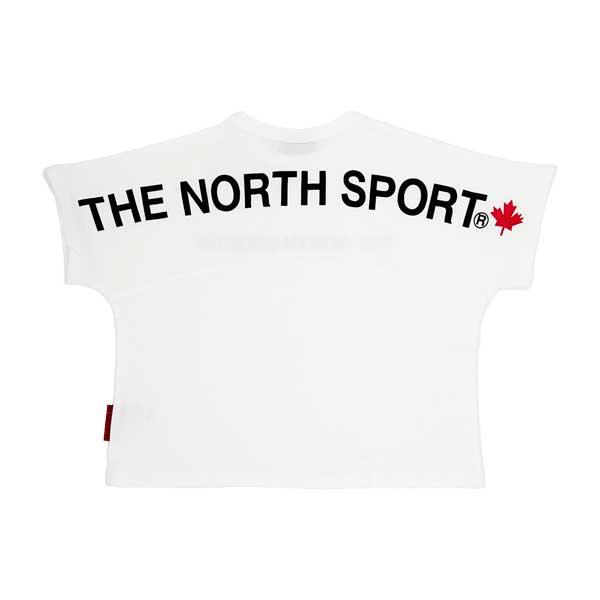 ●50％OFFセール●ザノーススポーツ　THE NORTH SPORT　バックロゴ 切替ワイドドルマン 半袖Tシャツ (100・110・120・130・140）アウトレット　半額 セール |  | 04