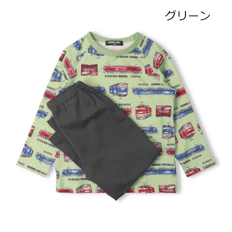 ハングリーハート Hungry Heart JR貨物電車長袖パジャマ ( 80 90 100 110 120 130 ) キッズ 男の子 | Kids Foret | 02