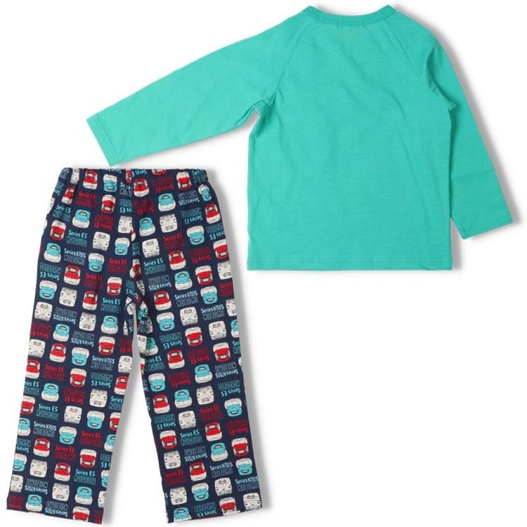 ハングリーハート Hungry Heart JR新幹線電車プリント長袖パジャマ ( 80 90 100 110 120 130 ) キッズ 男の子 | Kids Foret | 04