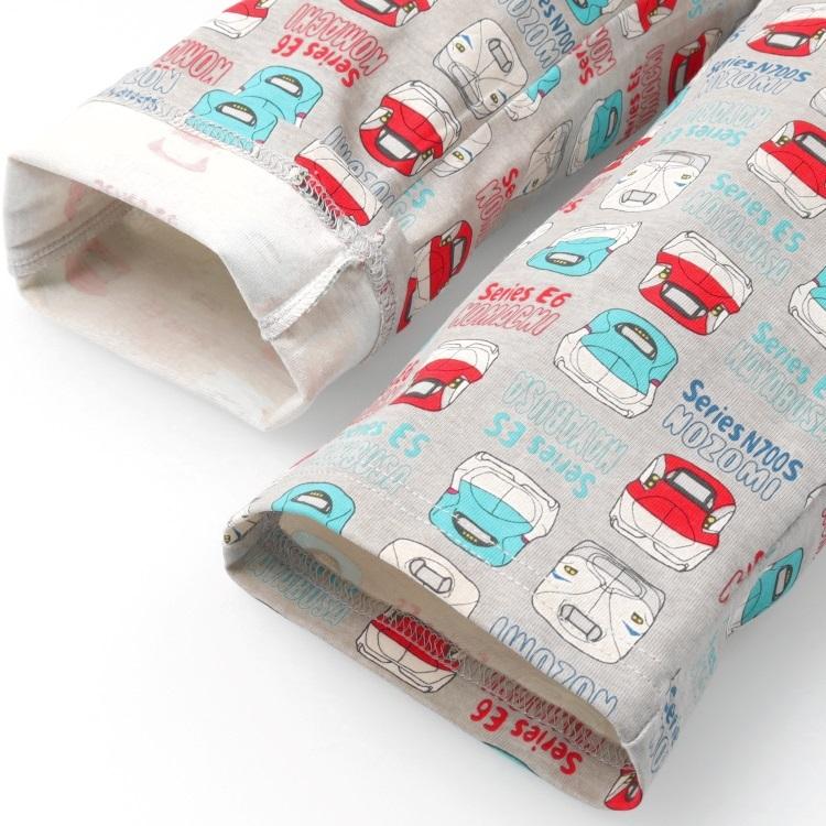 ハングリーハート Hungry Heart JR新幹線電車プリント長袖パジャマ ( 80 90 100 110 120 130 ) キッズ 男の子 | Kids Foret | 09