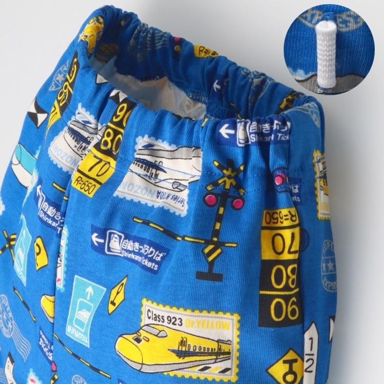 ハングリーハート Hungry Heart JR新幹線電車総柄長袖パジャマ ( 80 90 100 110 120 130 ) キッズ 男の子 | Kids Foret | 08