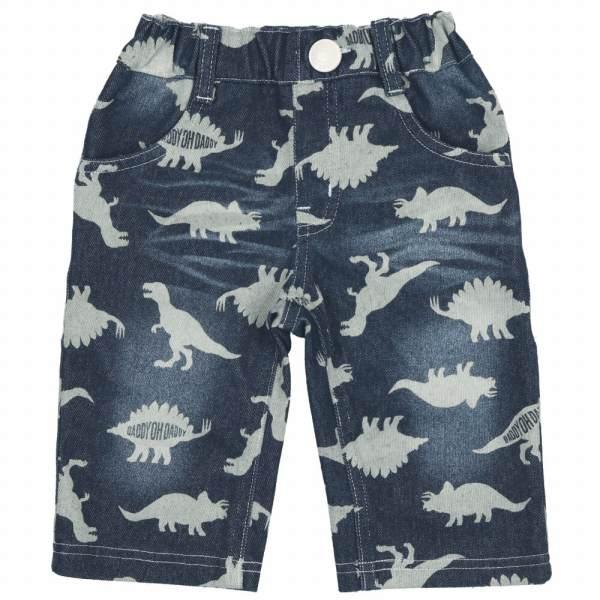 ●40％OFFセール●ダディオダディ Daddy Oh Daddy デニムニット　総柄ハーフパンツ/丸高衣料(100・110）アウトレット 子ども服 | Daddy Oh Daddy | 02
