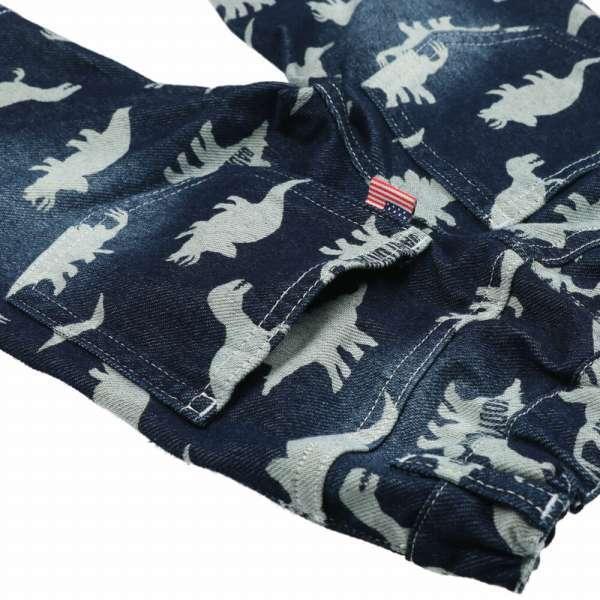 ●40％OFFセール●ダディオダディ Daddy Oh Daddy デニムニット　総柄ハーフパンツ/丸高衣料(100・110）アウトレット 子ども服 | Daddy Oh Daddy | 05