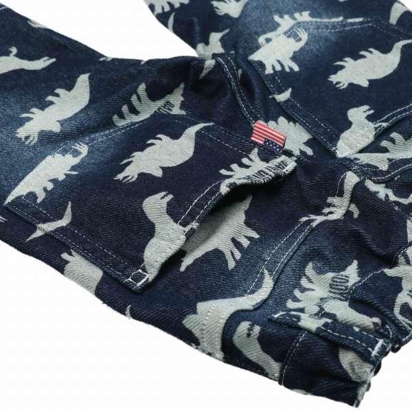 ●40％OFFセール●ダディオダディ Daddy Oh Daddy デニムニット　総柄ハーフパンツ/丸高衣料(100・110）アウトレット 子ども服 | Daddy Oh Daddy | 05