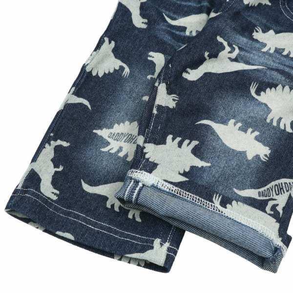 ●40％OFFセール●ダディオダディ Daddy Oh Daddy デニムニット　総柄ハーフパンツ/丸高衣料(100・110）アウトレット 子ども服 | Daddy Oh Daddy | 06