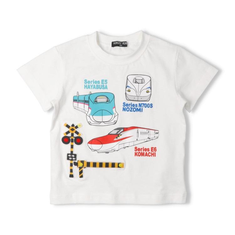 ハングリーハート Hungry Heart 新幹線電車プリント仕掛け半袖Tシャツ ( 80 90 100 110 120 130 ) 子ども服 キッズ | Kids Foret | 09