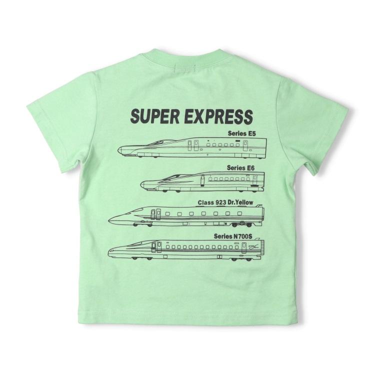 ハングリーハート Hungry Heart 新幹線電車プリント切符付半袖Tシャツ ( 80 90 100 110 120 130 ) 子ども服 キッズ | Kids Foret | 04