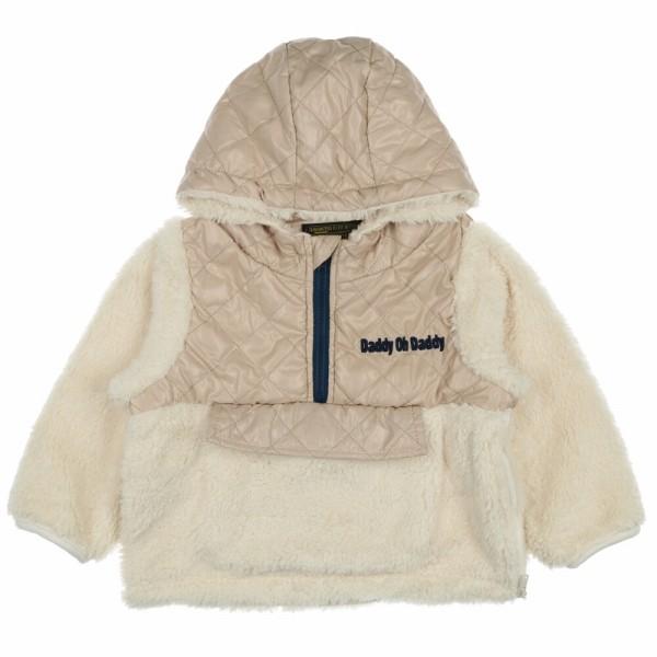●50％OFFセール●ダディオダディ　Daddy Oh Daddy　配色・星条旗柄フード付ボアパーカー（80-150）　アウトレット | Daddy Oh Daddy | 01