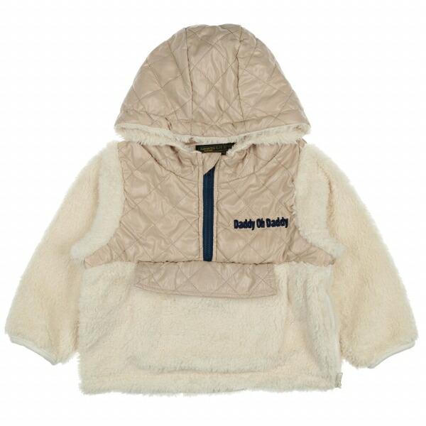 ●50％OFFセール●ダディオダディ　Daddy Oh Daddy　配色・星条旗柄フード付ボアパーカー（80-150）　アウトレット | Daddy Oh Daddy | 01