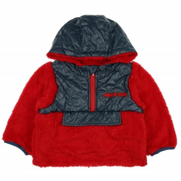 ●50％OFFセール●ダディオダディ　Daddy Oh Daddy　配色・星条旗柄フード付ボアパーカー（80-150）　アウトレット | Daddy Oh Daddy | 02