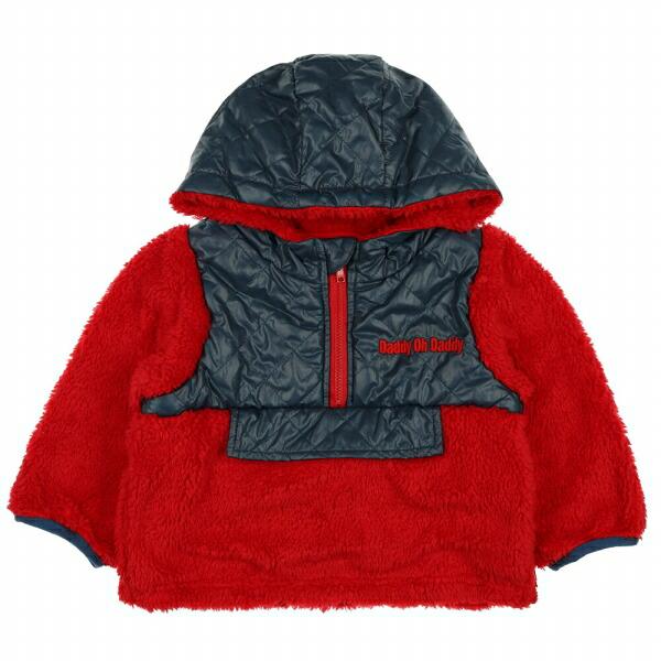 ●50％OFFセール●ダディオダディ　Daddy Oh Daddy　配色・星条旗柄フード付ボアパーカー（80-150）　アウトレット | Daddy Oh Daddy | 02