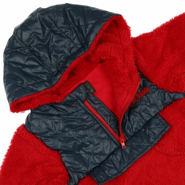 ●50％OFFセール●ダディオダディ　Daddy Oh Daddy　配色・星条旗柄フード付ボアパーカー（80-150）　アウトレット | Daddy Oh Daddy | 06