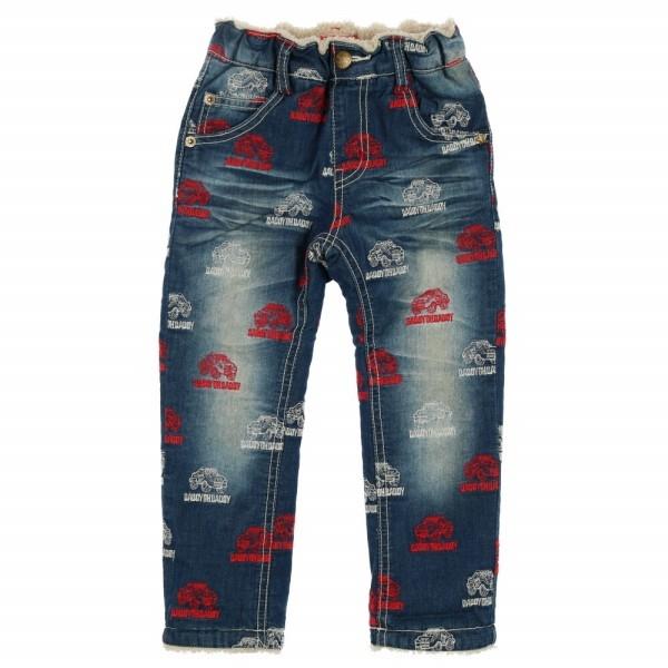 ●50％OFFセール●ラスト1点●ダディオダディ　Daddy Oh Daddy　裏ボアデニムパンツ（80-150）/丸高衣料　半額 アウトレット | Daddy Oh Daddy | 04