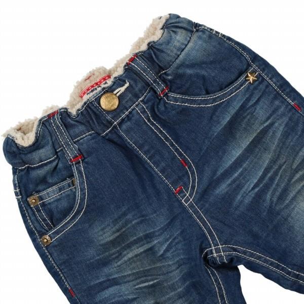 ●50％OFFセール●ラスト1点●ダディオダディ　Daddy Oh Daddy　裏ボアデニムパンツ（80-150）/丸高衣料　半額 アウトレット | Daddy Oh Daddy | 06