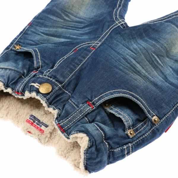 ●50％OFFセール●ラスト1点●ダディオダディ　Daddy Oh Daddy　裏ボアデニムパンツ（80-150）/丸高衣料　半額 アウトレット | Daddy Oh Daddy | 07