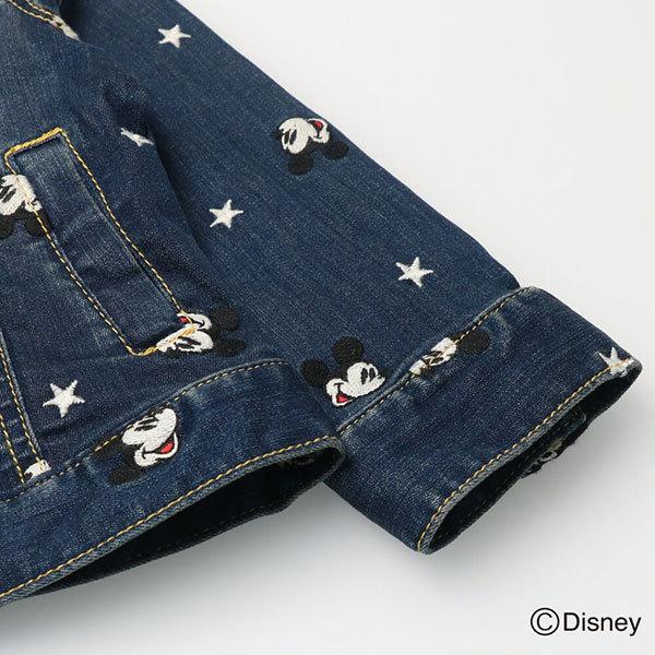 ●40％OFFセール●ダディオダディ Daddy Oh Daddy　ミッキーデザインデニムＧジャン(100・110・130）アウトレット 子ども服 | Daddy Oh Daddy | 10