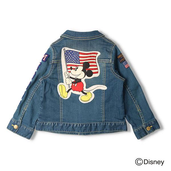 ●40％OFFセール●ダディオダディ Daddy Oh Daddy　ミッキーデザインデニムＧジャン(100・110・130）アウトレット 子ども服 | Daddy Oh Daddy | 02
