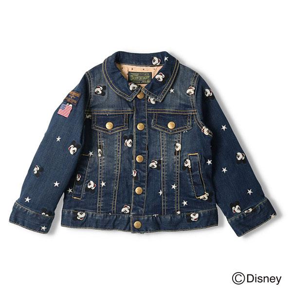 ●40％OFFセール●ダディオダディ Daddy Oh Daddy　ミッキーデザインデニムＧジャン(100・110・130）アウトレット 子ども服 | Daddy Oh Daddy | 03