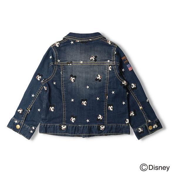 ●40％OFFセール●ダディオダディ Daddy Oh Daddy　ミッキーデザインデニムＧジャン(100・110・130）アウトレット 子ども服 | Daddy Oh Daddy | 04