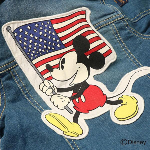 ●40％OFFセール●ダディオダディ Daddy Oh Daddy　ミッキーデザインデニムＧジャン(100・110・130）アウトレット 子ども服 | Daddy Oh Daddy | 07