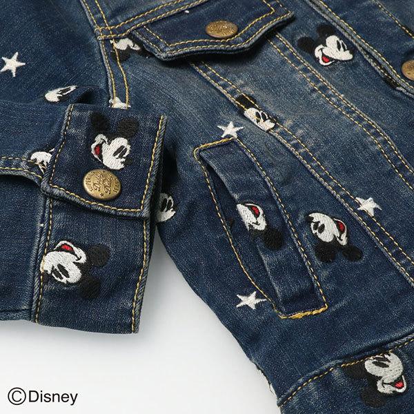 ●40％OFFセール●ダディオダディ Daddy Oh Daddy　ミッキーデザインデニムＧジャン(100・110・130）アウトレット 子ども服 | Daddy Oh Daddy | 09