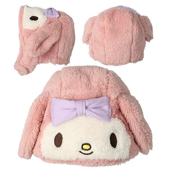 キッズズー　kids zoo×Sanrio characters サンリオキャラクター ボア帽子 ベビー （ 46cm ） ベビー アウトレット | kids zoo | 01