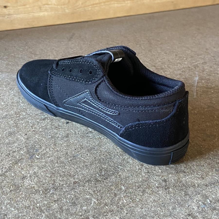 キッズ　LAKAI　ラカイ　スケートシューズ　GRIFFIN KIDS　BLACK/BLACK｜attacks｜03