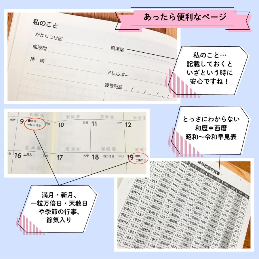 【カバー付】折り鶴用紙を使った2026年わすれんノート／A5／1月始まり 4月始まり　介護　シニア　脳トレ　ダイアリー |  | 08