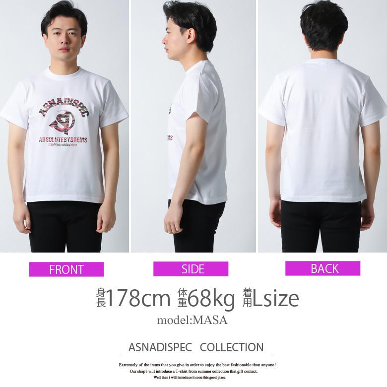 Tシャツ メンズ 半袖 ティーシャツ 迷彩 カモフラージュ ロゴ トップス カットソー 大きいサイズ 2L 3L アメカジ おしゃれ かっこいい メンズ夏物｜attention-store｜17