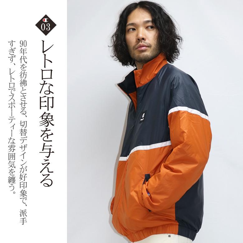 Champion ウィンドブレーカー メンズ ナイロンジャケット Champion ウィンドブレーカー メンズ ナイロンジャケット
