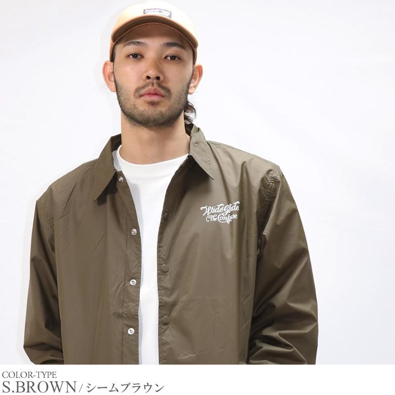 CONFUSE コーチジャケット メンズ ナイロンジャケット ウインド CONFUSE コーチジャケット メンズ ナイロンジャケット ウインド