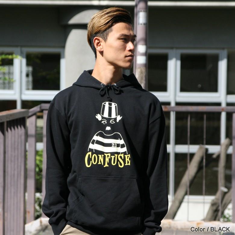 コンフューズ パーカー メンズ かぶり スウェットパーカー パーカ ライトアウター チャップ Confuse 大きいサイズ M L Xl Xxl Cfsh2912 Maqua Store 通販 Yahoo ショッピング