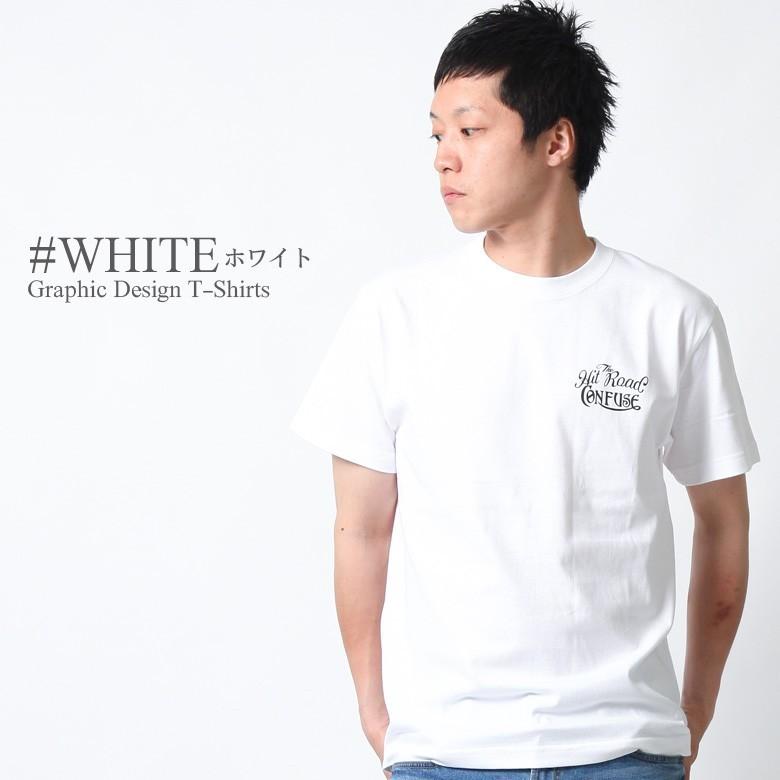 JHYQ アメカジ カジュアル 重ね着風 Tシャツ CONFUSE Tシャツ メンズ ブランド 大きいサイズ バイク プリント